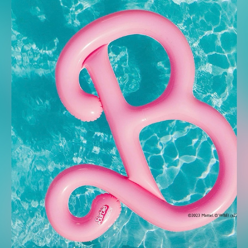 Barbie The Movie FUNBOY “B” Pool Float (Limited Edition)